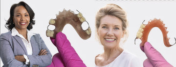 Partial Dentures Before & After – Flipper Tooth Before & After Results & Smile Restorations