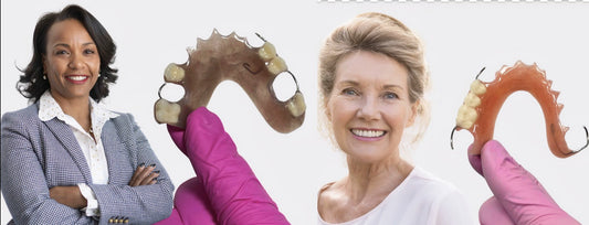 Partial Dentures Before & After – Flipper Tooth Before & After Results & Smile Restorations