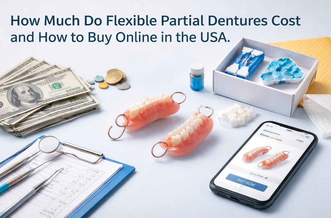 How Much Do Flexible Partial Dentures Cost and How to Buy Online in the USA (2026 Guide)