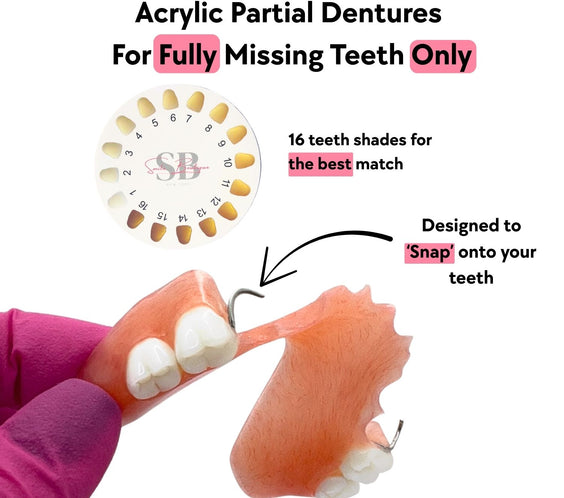Acrylic partial denture online - cheap