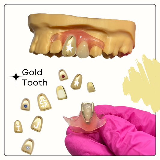 Buy Affordable Gold Tooth Online (Appliance NOT INCLUDED)  – Gold Teeth Collection