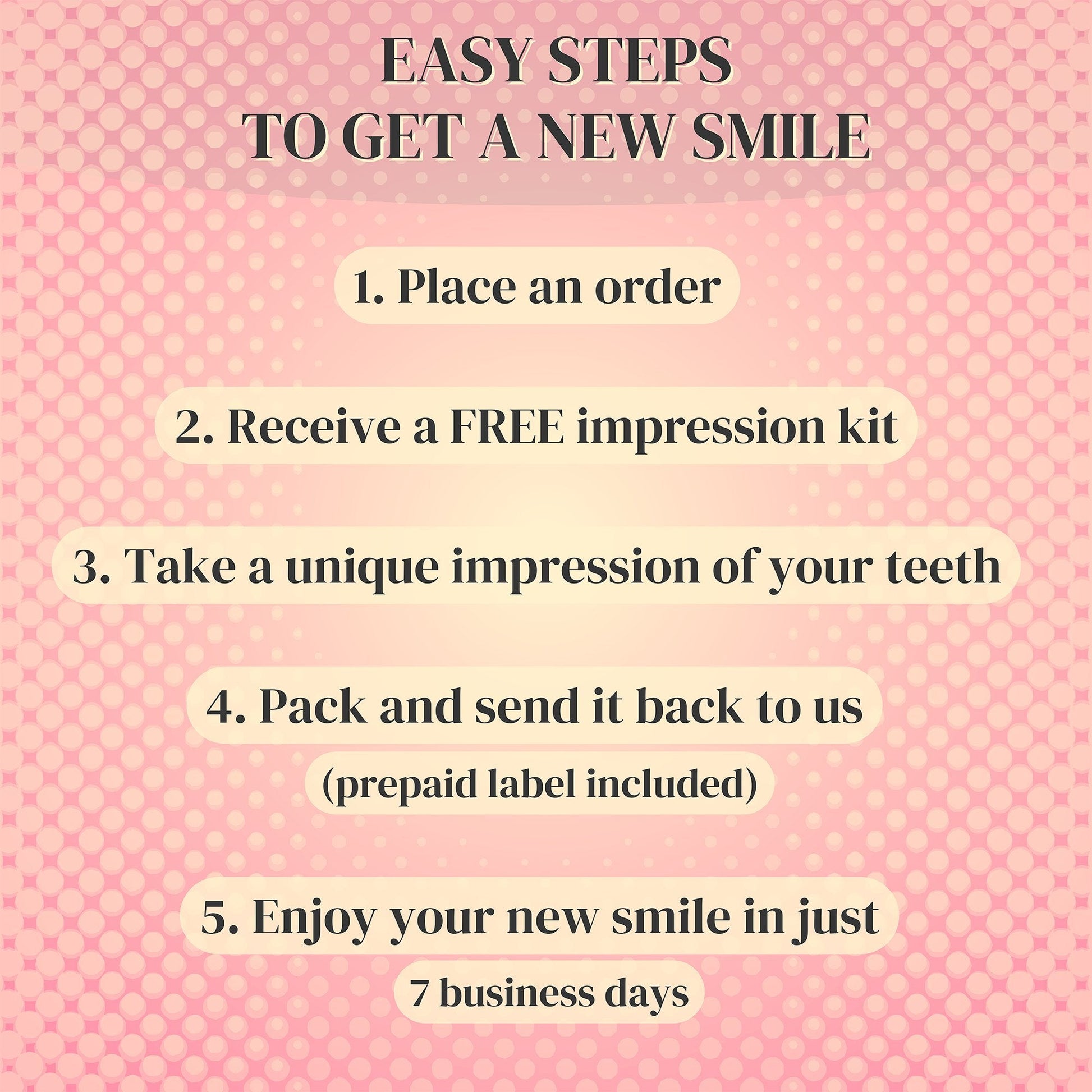 easy steps to get a new smile